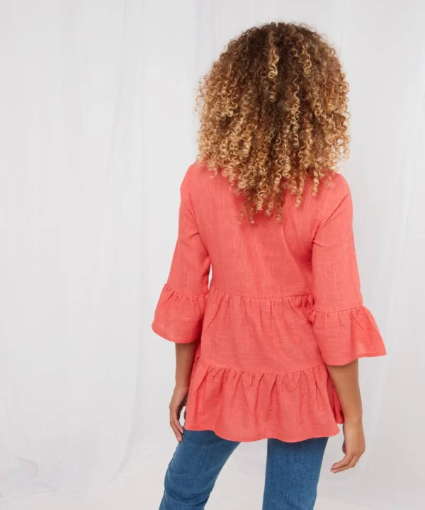 Sale Tops, Tunics & Blouses | Women's Joe Browns Easy Wearer Summer Top Orange