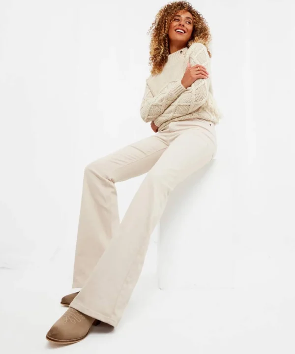 Jeans & Trousers | Women's Joe Browns Bootcut Jeans Ecru