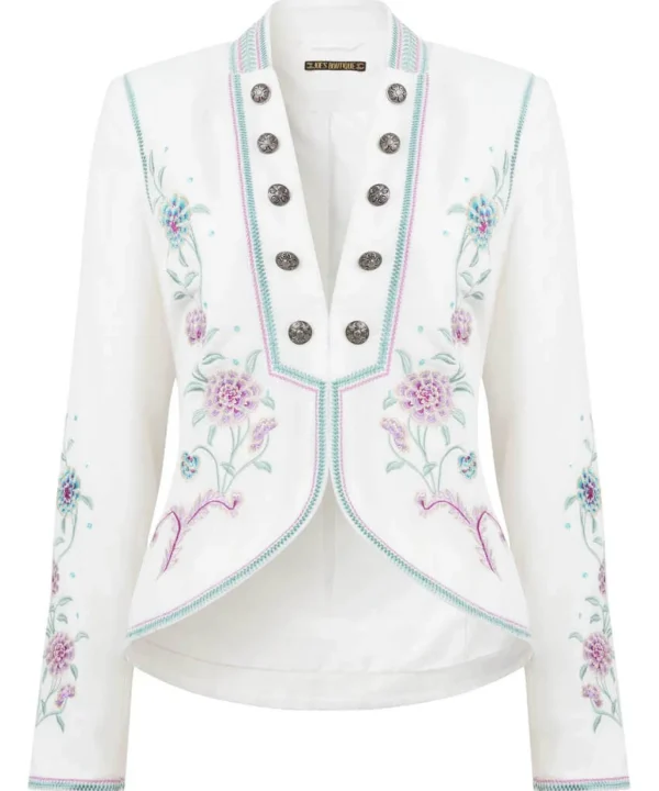 Shop Blazers | Sale Coats & Jacket | Women's | Women's Joe Browns Elegant Embroidered Jacket Multi