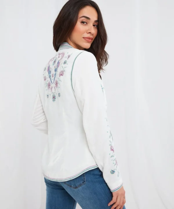 Shop Blazers | Sale Coats & Jacket | Women's | Women's Joe Browns Elegant Embroidered Jacket Multi