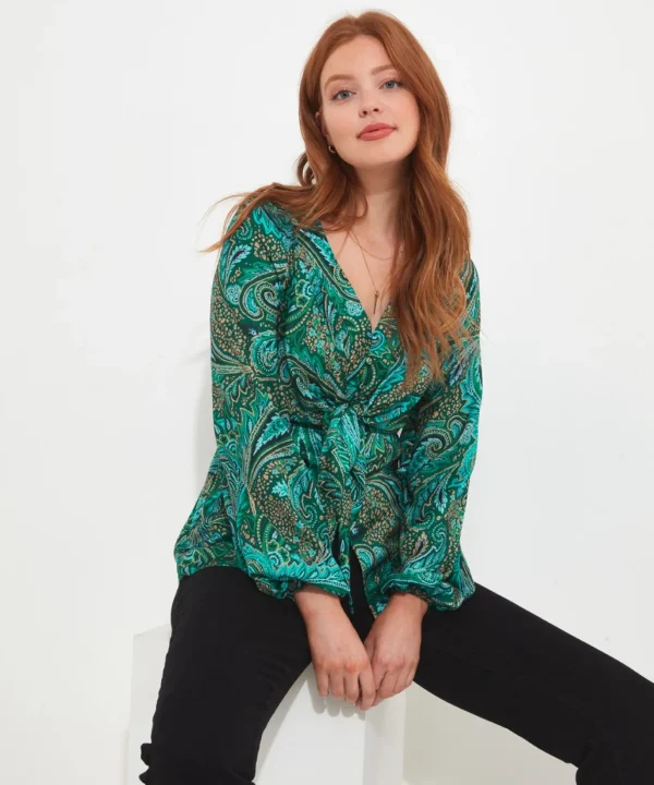 Shop Women's Collection | Tops, Tunics & Blouses | Sale Tops, Tunics & Blouses | Top Picks | Women's | Women's Joe Browns Enchanted Print Blouse Multi