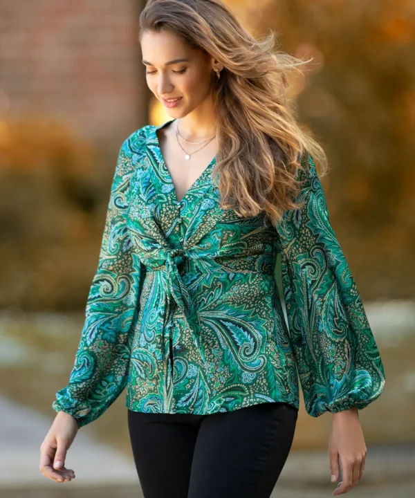 Shop Women's Collection | Tops, Tunics & Blouses | Sale Tops, Tunics & Blouses | Top Picks | Women's | Women's Joe Browns Enchanted Print Blouse Multi