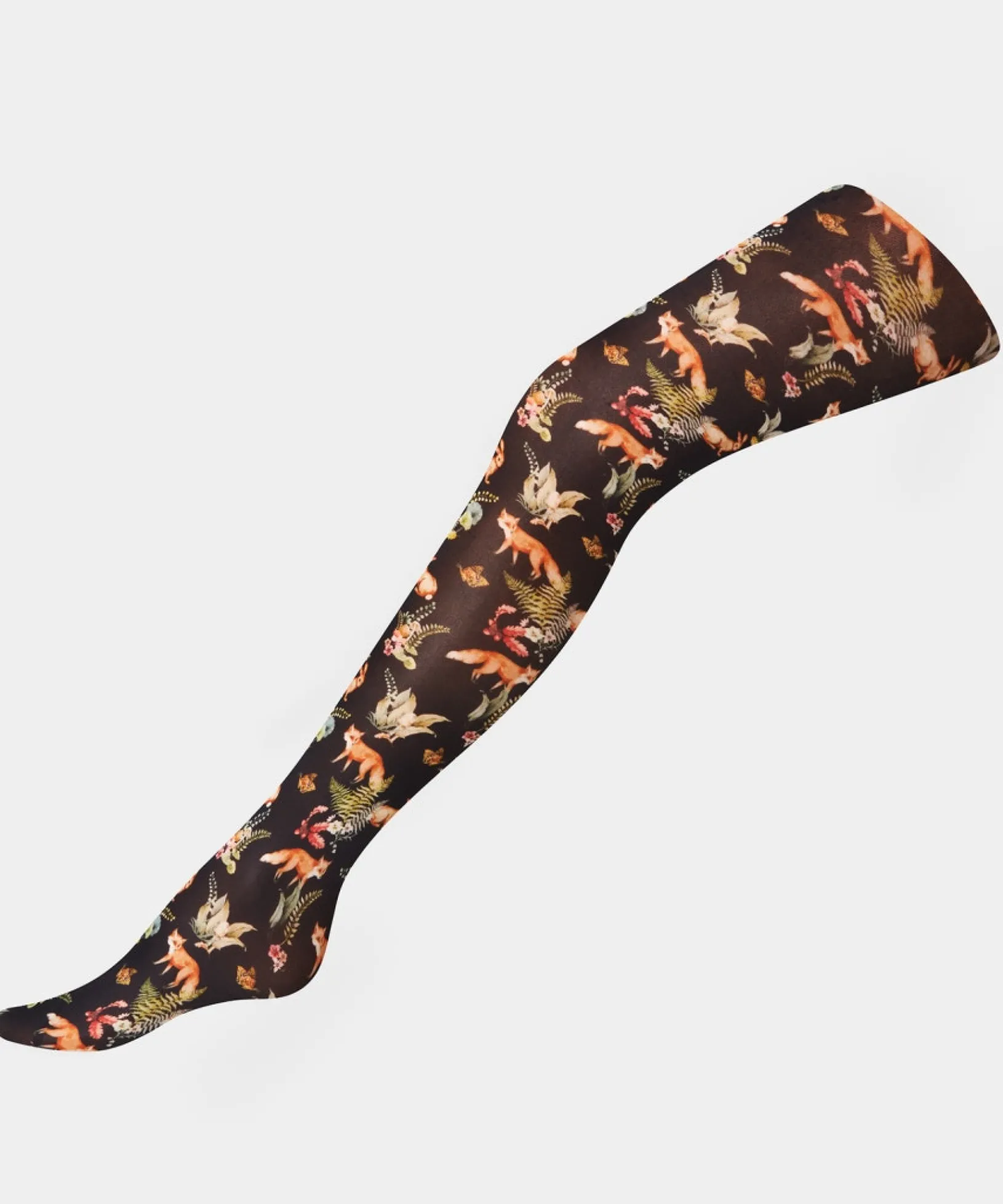 enchanted_wood_printed_ti_0.webp Accessories & Jewellery | Women's Joe Browns Enchanted Wood Printed Tights Black Multi