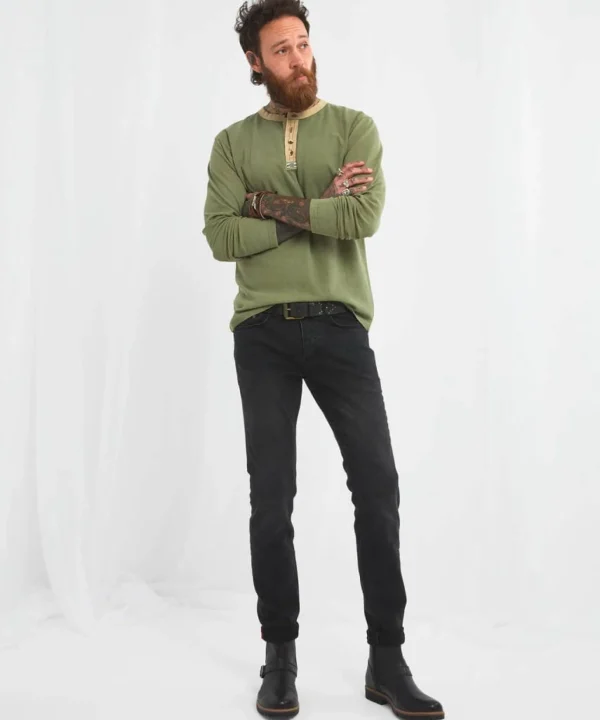 Shop Men's Collection | Plain Tops & T-Shirts | Henley Tops | Hoodies & Sweatshirts | Layering Essentials | Tops & T-Shirts | Top Picks | Top Picks | Men，s | Men，s | Men，s | Men，s Joe Browns Every Day Henley Khaki / Blue / Brown / Bay Blue