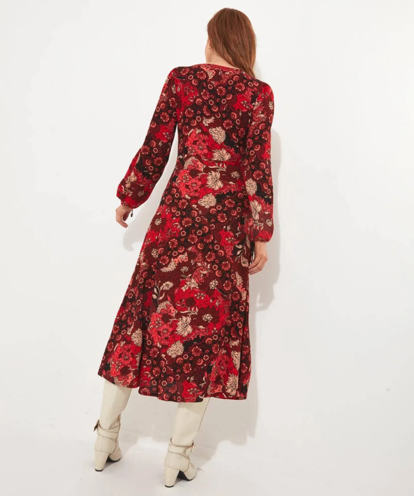 evie_boho_dress_4.webp Shop Women's Collection | Boho Dresses | Party Dresses | Occasion Outfits | Petite | Dresses | Top Picks | Top Picks | Top Picks | Top Picks | Women's | Women's Joe Browns Evie Boho Dress Red / Multi
