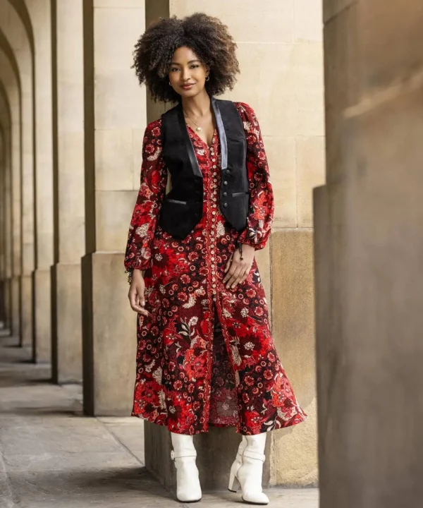 Shop Women's Collection | Boho Dresses | Party Dresses | Occasion Outfits | Petite | Dresses | Top Picks | Top Picks | Top Picks | Top Picks | Women's | Women's Joe Browns Evie Boho Dress Red / Multi