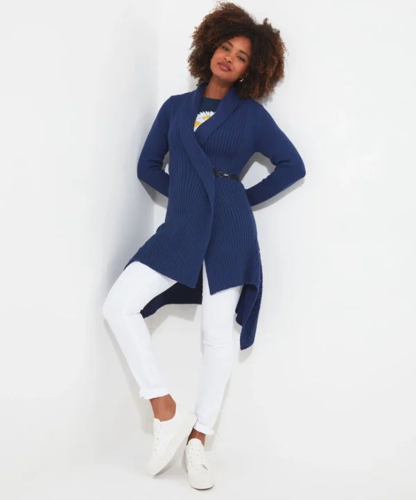 Shop Women's Collection | Cardigans & Coatigans | Sale Knitwear & Jumpers | Top Picks | Top Picks | Women's Joe Browns Fabulous Buckle Cardigan Navy