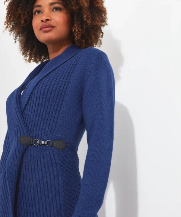 Shop Women's Collection | Cardigans & Coatigans | Sale Knitwear & Jumpers | Top Picks | Top Picks | Women's Joe Browns Fabulous Buckle Cardigan Navy