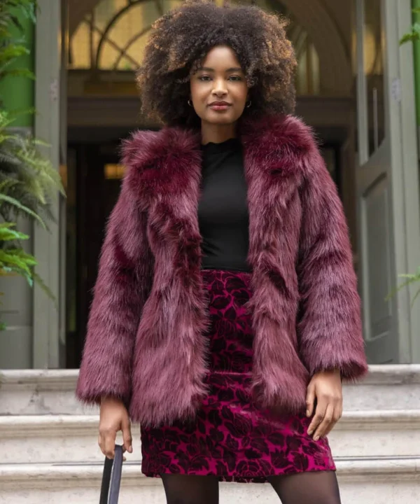 Shop Women's Collection | Occasion Outfits | Gifts | Coats & Jackets | Sale Coats & Jacket | Top Picks | Top Picks | Women's | Women's | Women's Joe Browns Fabulous Faux Fur Coat Berry