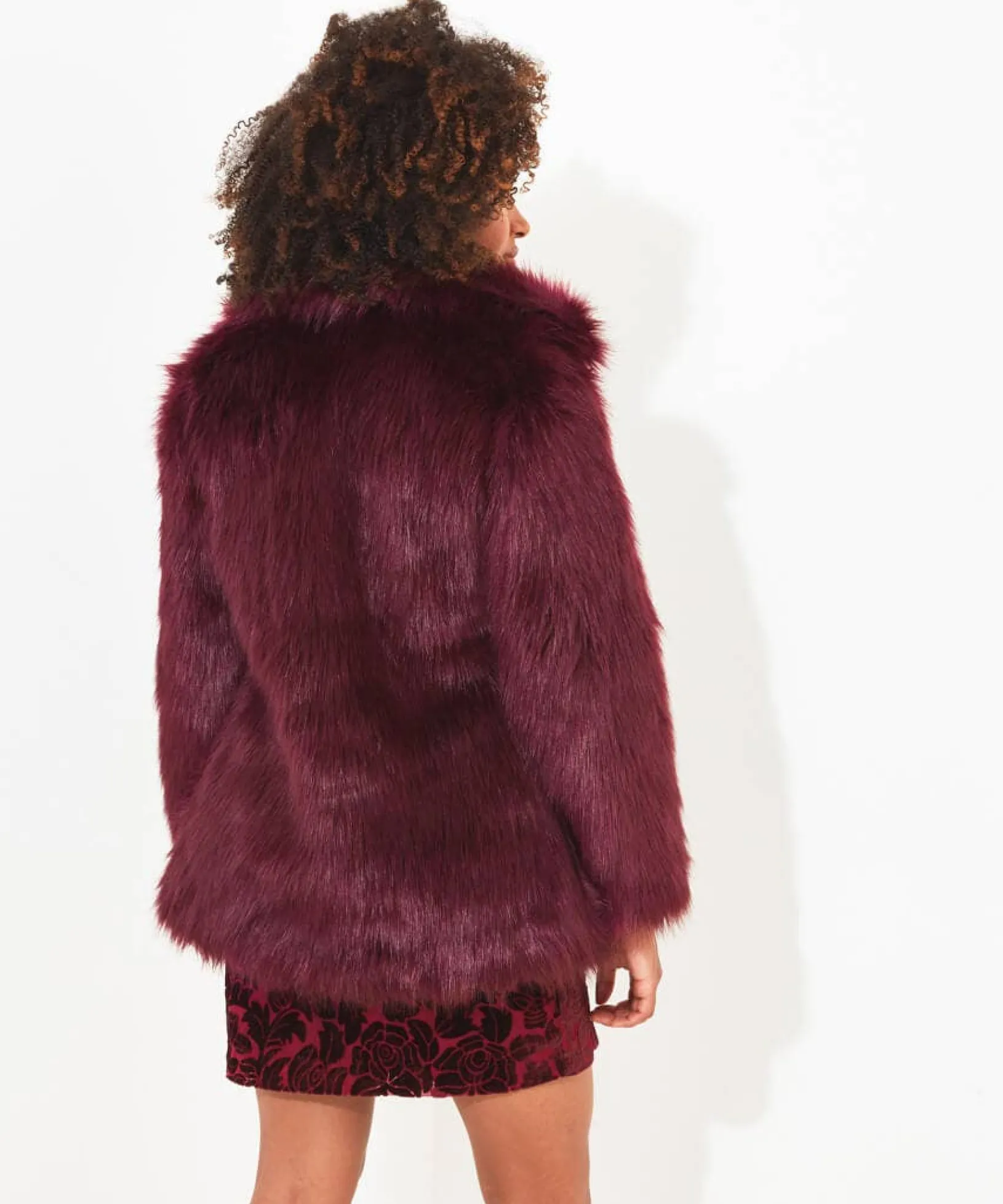 fabulous_faux_fur_coat_4.webp Shop Women's Collection | Occasion Outfits | Gifts | Coats & Jackets | Sale Coats & Jacket | Top Picks | Top Picks | Women's | Women's | Women's Joe Browns Fabulous Faux Fur Coat Berry