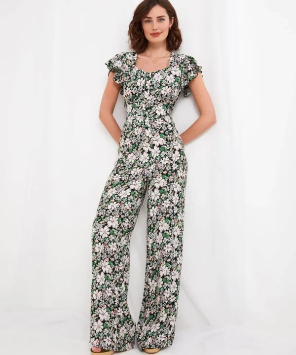 Sale Jumpsuits | Sale Jeans & Trousers | Women's | Women's Joe Browns Fabulous Flora Jumpsuit Multi
