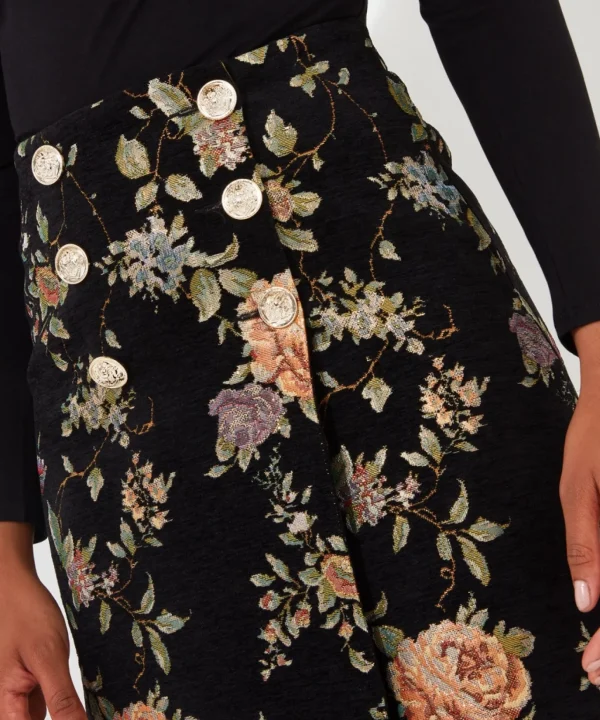 Skirts | Sale Skirts | Women's | Women's Joe Browns Fabulous Floral Skirt Black