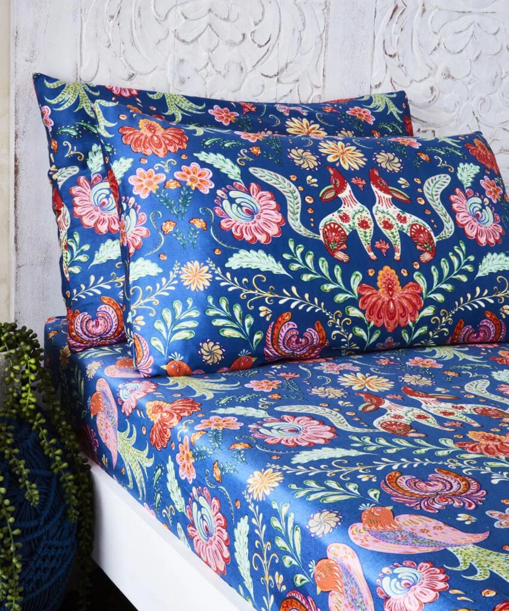 fabulous_folk_floral_bedd_0.webp Floral Décor | Nature Décor | Sale Bedding | Home | Home | Home Joe Browns Fabulous Folk Floral Bedding Multi