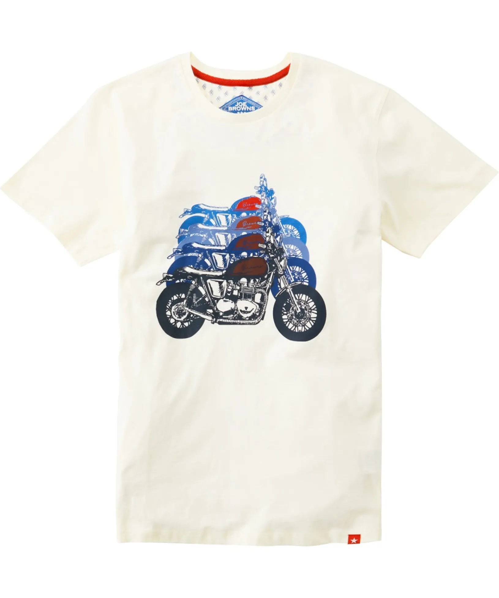 fading_ride_tee_1.webp Shop Men's Collection | Graphic T-Shirts | Tops & T-Shirts | Sale Tops & T-Shirts | Top Picks | Top Picks | Men,s | Men,s Joe Browns Fading Ride Tee White/Navy