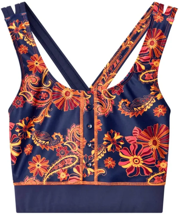Sale Pyjamas & Loungewear | Sale Tops, Tunics & Blouses | Women's | Women's Joe Browns Fancy Floral Yoga Top Blue