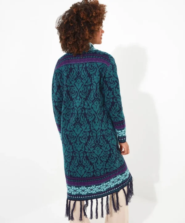 Shop Women's Collection | Cardigans & Coatigans | Sale Knitwear & Jumpers | Top Picks | Top Picks | Women's Joe Browns Fancy Tassel Cardigan Teal