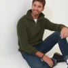 Shop Men's Collection | Hoodies & Sweatshirts | Layering Essentials | Knitwear & Jumpers | Top Picks | Men,s | Men,s | Men,s Joe Browns Fantastic Funnel Olive / Cream