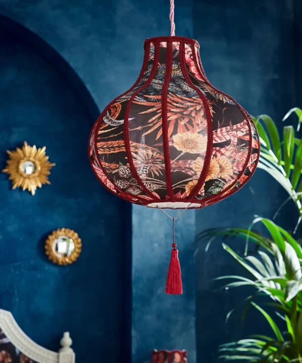 Living Room | Bedroom | Endless Sunsets | Floral Décor | Nature Décor | Lighting & Lamps | Home | Home | Home | Home | Home | Home Joe Browns Fantastically Floral Mesh Pendant Shade Multi