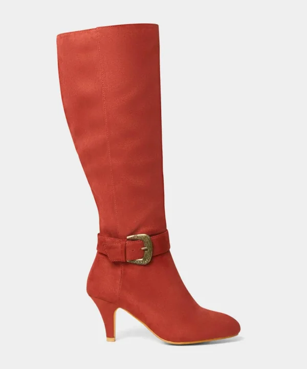 Knee High Boots | Party Footwear | Boots & Shoes | Sale Boots & Shoes | Top Picks | Top Picks | Women's | Women's Joe Browns Feeling Fabulous Boots Burnt Orange