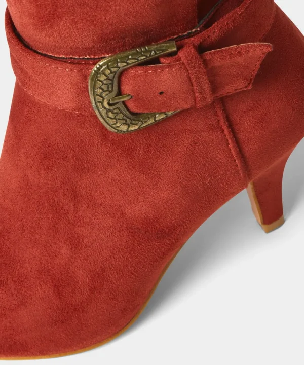Knee High Boots | Party Footwear | Boots & Shoes | Sale Boots & Shoes | Top Picks | Top Picks | Women's | Women's Joe Browns Feeling Fabulous Boots Burnt Orange