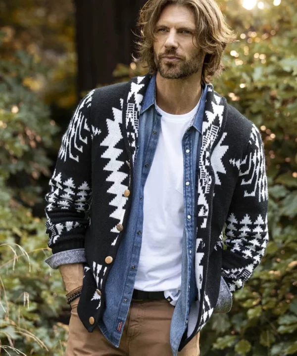 Shop Men's Collection | Knitwear & Jumpers | Gifts | Sale Knitwear & Jumpers | Top Picks | Men，s | Men，s | Men，s Joe Browns Feeling Wild Cardigan Black