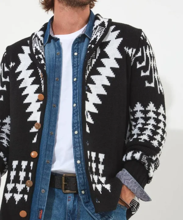 Shop Men's Collection | Knitwear & Jumpers | Gifts | Sale Knitwear & Jumpers | Top Picks | Men，s | Men，s | Men，s Joe Browns Feeling Wild Cardigan Black