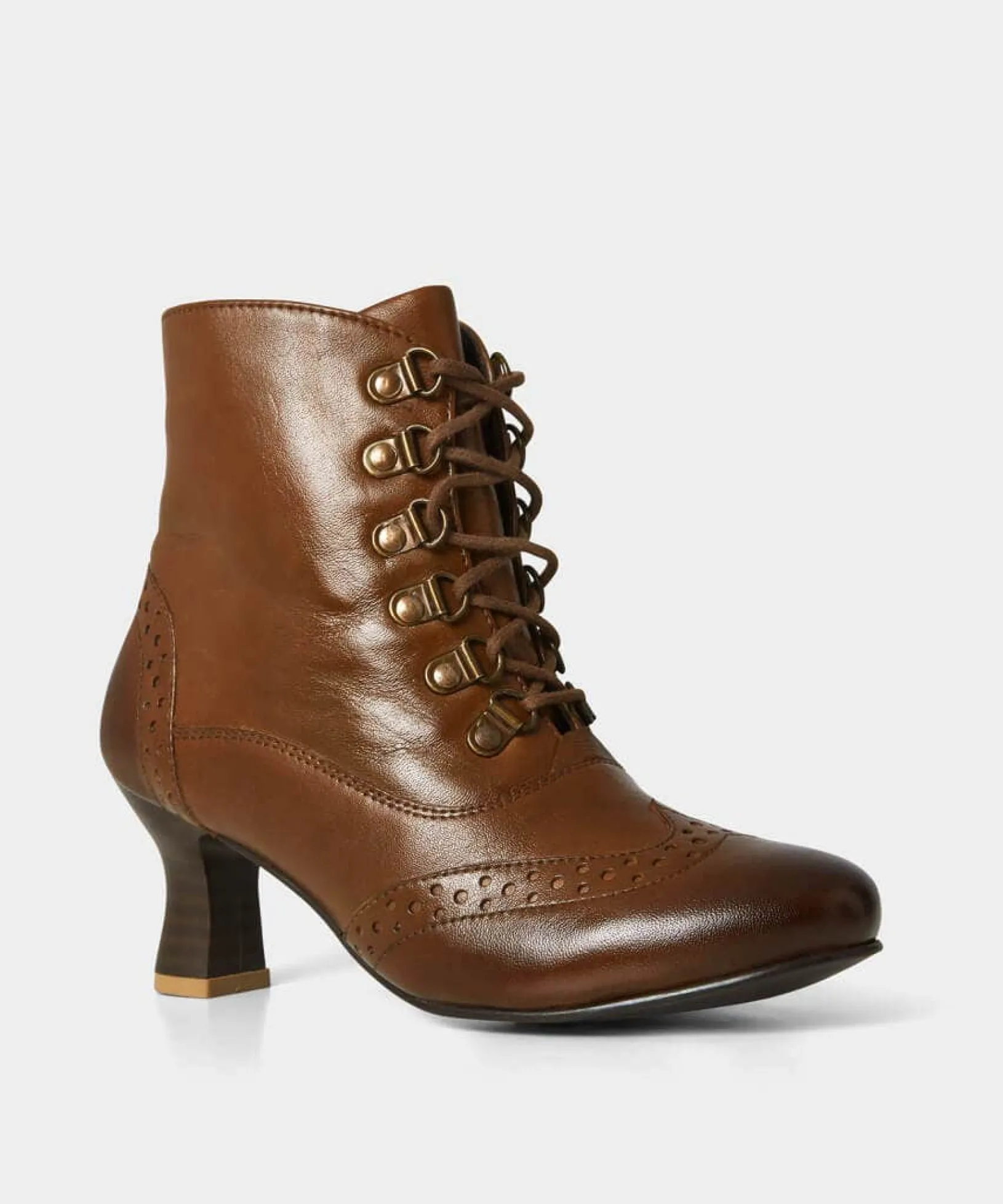 fenchurch_st_leather_boot_3.webp Knee High Boots | Ankle Boots | Boots & Shoes | Top Picks | Top Picks | Women's Joe Browns Fenchurch St Leather Boots Brown