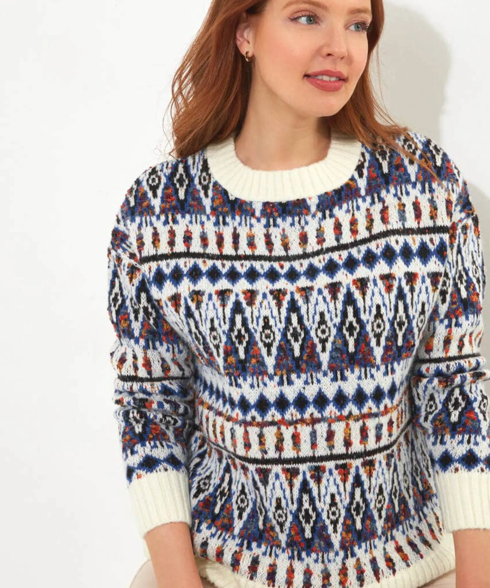 festive_fun_jumper_4.webp Cardigans & Coatigans | Sale Knitwear & Jumpers | Top Picks | Women's Joe Browns Festive Fun Jumper Multi