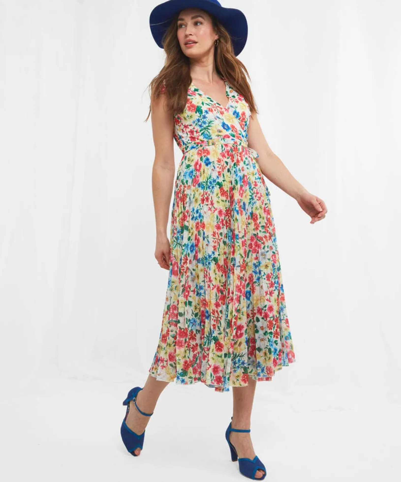 finest_floral_occasion_dr_0.webp Sale Dresses | Women's Joe Browns Finest Floral Occasion Dress Multi