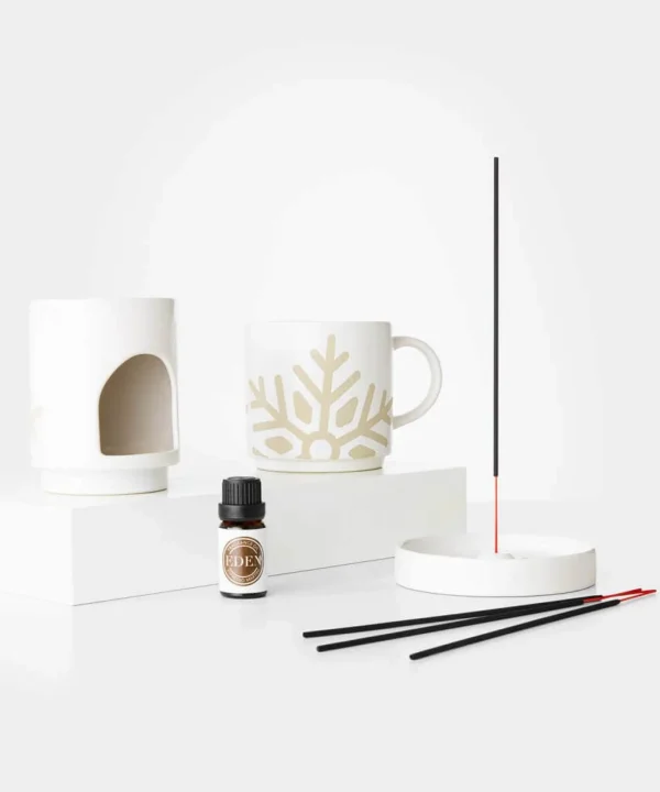 Gifts | Sale Gifts | Women's | Women's Joe Browns Fireside Earthenware Gift Set Cream / Green