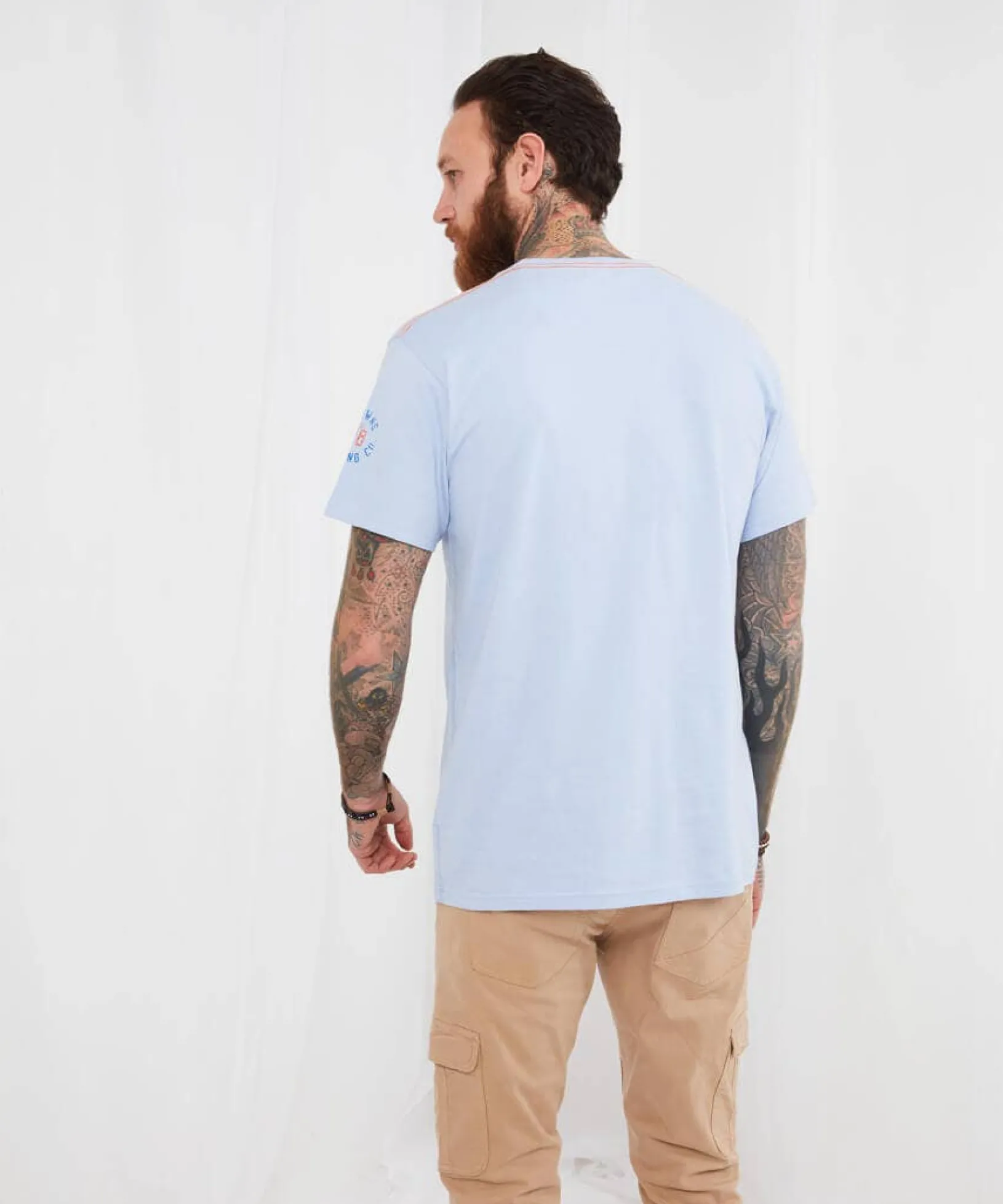 first_in_tee_3.webp Sale Tops & T-Shirts | Men,s Joe Browns First in Tee Blue