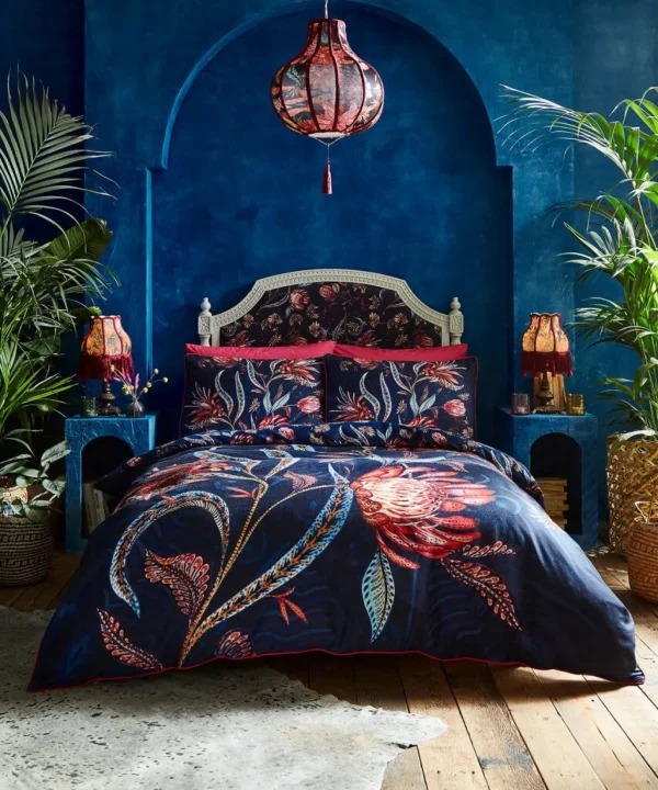 Bedroom | Endless Sunsets | Floral Décor | Nature Décor | Bedding | Home | Home | Home | Home | Home Joe Browns Flamboyant Florals Reversible Bed Set Navy