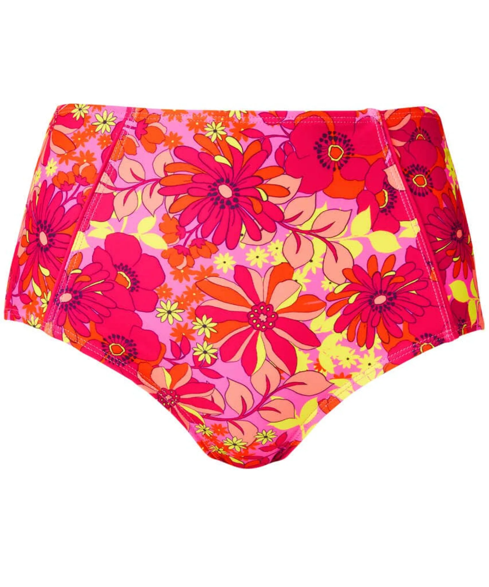 floral_festival_retro_bri_0.webp Sale Swimwear | Women's Joe Browns Floral Festival Retro Brief Pink Multi