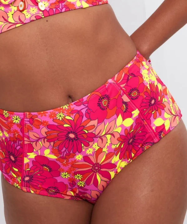 Sale Swimwear | Women's Joe Browns Floral Festival Retro Brief Pink Multi