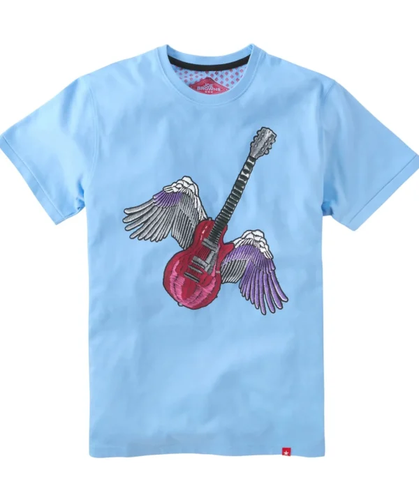Shop Men's Collection | Graphic T-Shirts | Tops & T-Shirts | Sale Tops & T-Shirts | Top Picks | Top Picks | Men，s | Men，s Joe Browns Flying High Tee Pale Blue