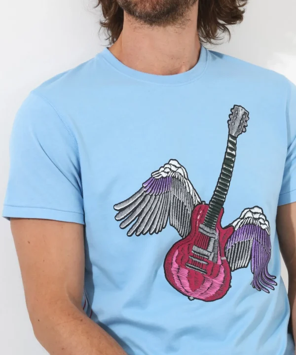 Shop Men's Collection | Graphic T-Shirts | Tops & T-Shirts | Sale Tops & T-Shirts | Top Picks | Top Picks | Men，s | Men，s Joe Browns Flying High Tee Pale Blue