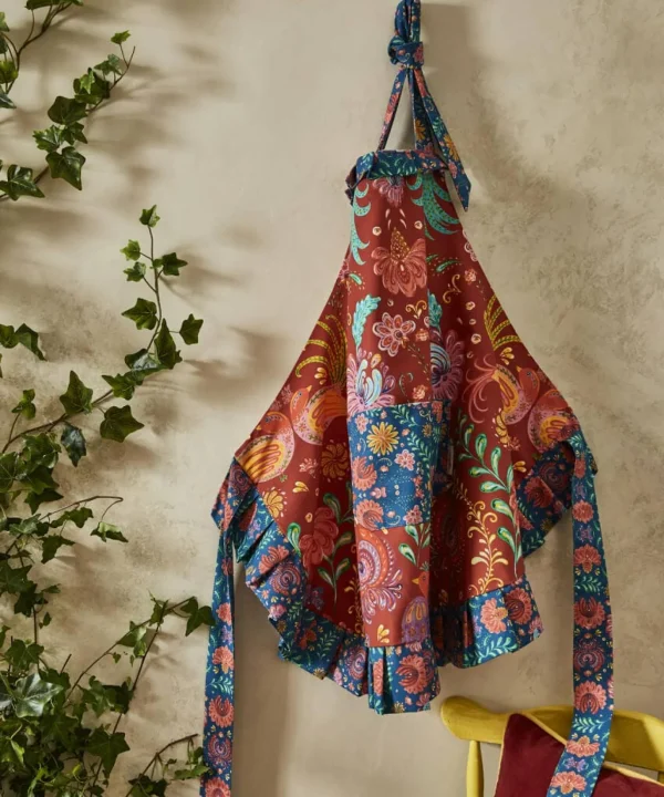Floral Décor | Nature Décor | Tea Towels | Kitchen | Sale Kitchen & Dining | Home | Home | Home | Home | Home Joe Browns Folk Floral Frill Trim Apron Multi