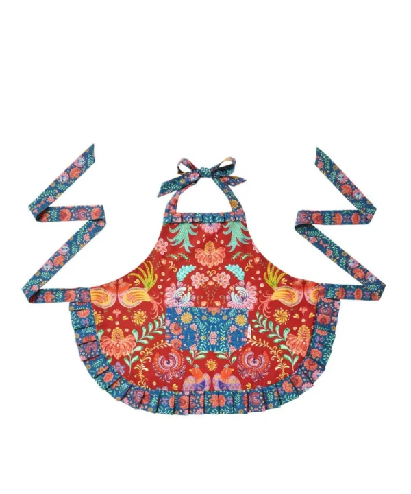 Floral Décor | Nature Décor | Tea Towels | Kitchen | Sale Kitchen & Dining | Home | Home | Home | Home | Home Joe Browns Folk Floral Frill Trim Apron Multi