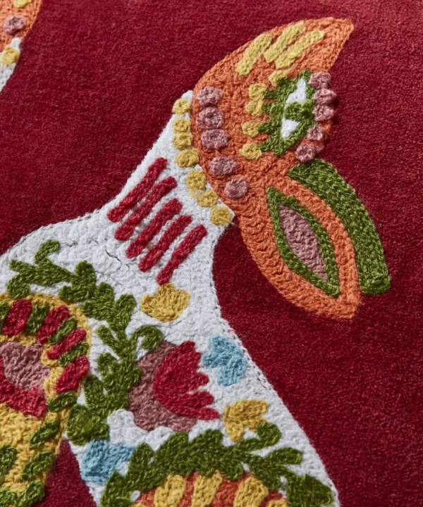 Nature Décor | Animal Décor | Cushions & Throws | Sale Cushions & Throws | Home | Home | Home | Home Joe Browns Folk Fox Crewel Work Cushion Multi