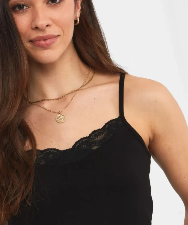 Tops, Tunics & Blouses | Women's Joe Browns Forever Joe's Essential Cami Black / White / Coral
