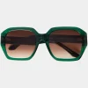 Swimwear | Accessories & Jewellery | Women's | Women's Joe Browns Forever Retro Sunglasses Green Multi