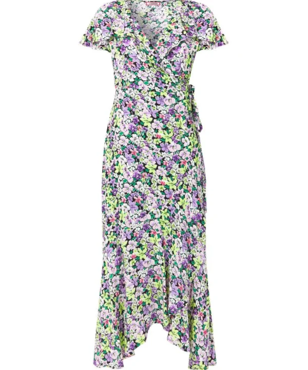 Sale Dresses | Women's Joe Browns Francesca Frill Dress Black / Pink