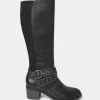 Knee High Boots | Boots & Shoes | Sale Boots & Shoes | Top Picks | Women's | Women's Joe Browns Free Rebel Zip Detail Boots Black