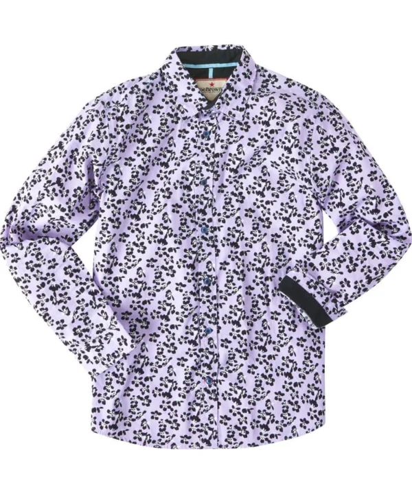 Shop Men's Collection | Funky Shirts | Men's Partywear | Shirts | Top Picks | Top Picks | Top Picks | Men，s Joe Browns Fresh Winter Floral Shirt Lilac