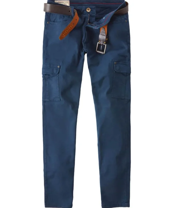 Cargo Trousers | Jeans & Trousers | Top Picks | Men，s Joe Browns Full Of Action Combats Navy / Khaki / Tobacco