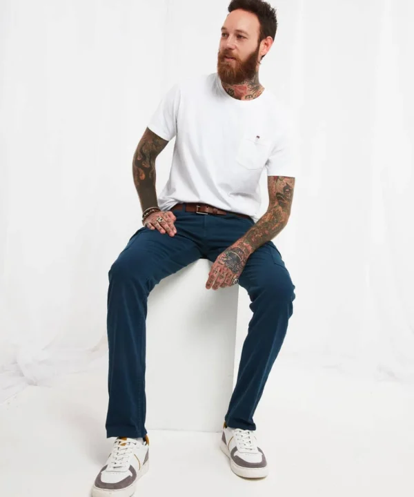 Cargo Trousers | Jeans & Trousers | Top Picks | Men,s Joe Browns Full Of Action Combats Navy / Khaki / Tobacco