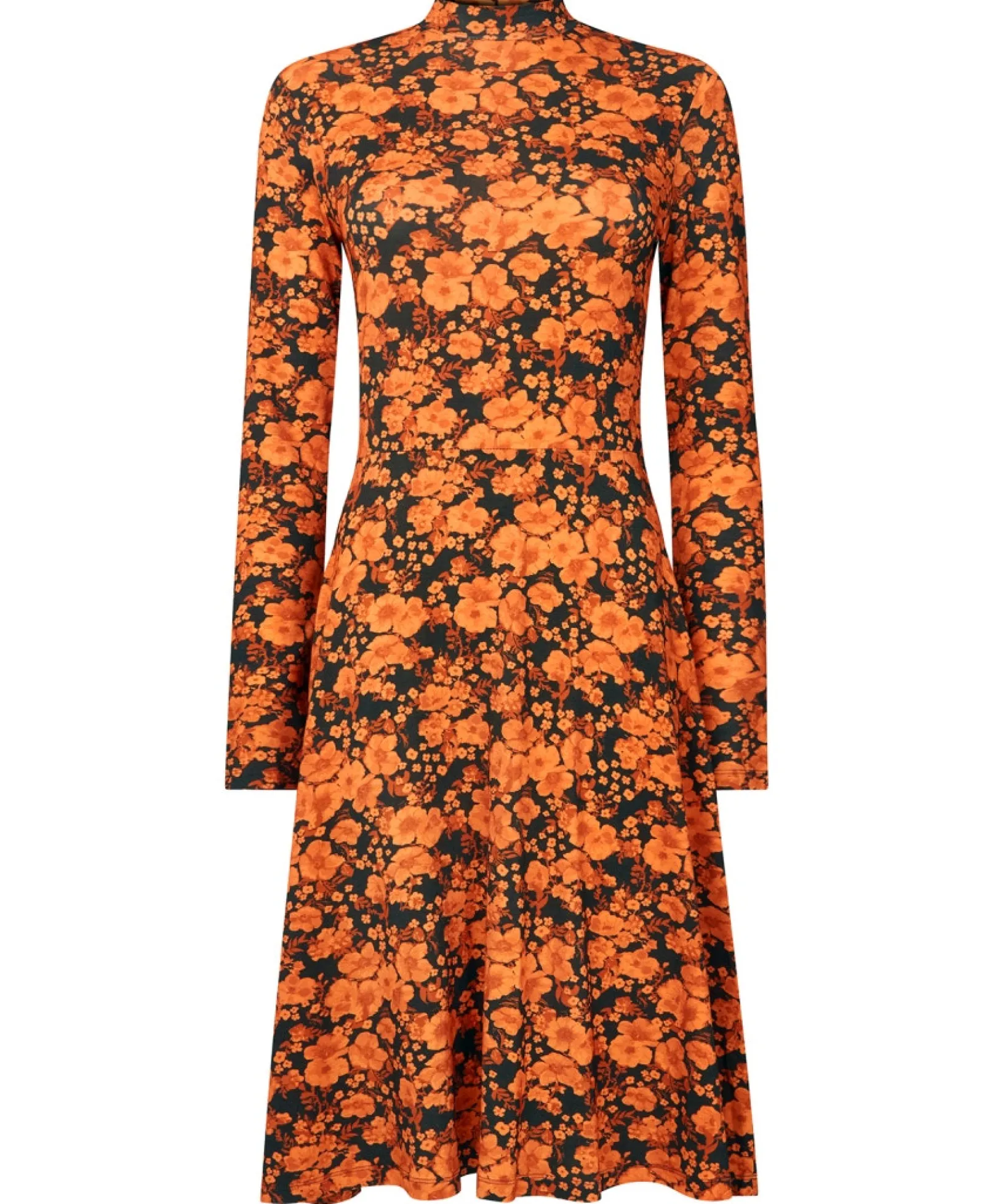 funky_floral_dress_1.webp Shop Women's Collection | Dresses | Sale Dresses | Top Picks | Women's | Women's Joe Browns Funky Floral Dress Orange