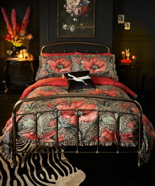 Bedroom | Rebel Residence | Floral Décor | Nature Décor | Bedding | Sale Bedding | Home | Home | Home | Home | Home | Home Joe Browns Funky Floral Leopard Reversible Bed Set Multi