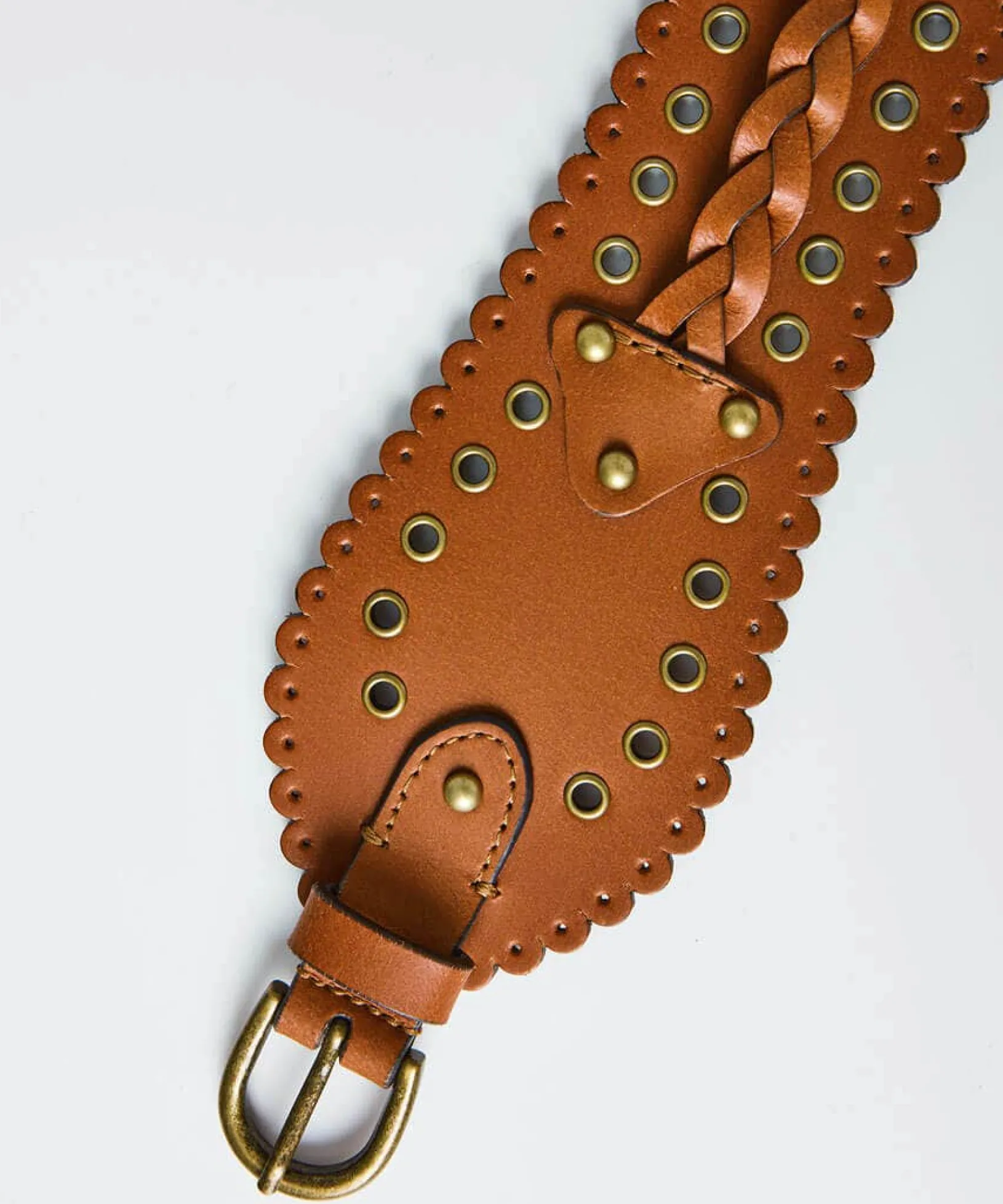 game_changer_leather_belt_2.webp Sale Accessories & Jewellery | Women's Joe Browns Game Changer Leather Belt Tan / Black / Chestnut