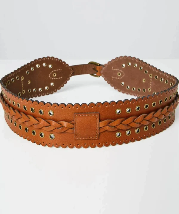 Sale Accessories & Jewellery | Women's Joe Browns Game Changer Leather Belt Tan / Black / Chestnut